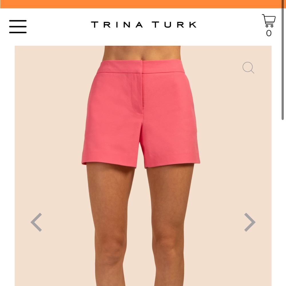 Trina Turk 00 pink shorts